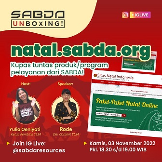 Hadirkan Natal yang Menyenangkan dengan SABDA Unboxing! “Situs natal.sabda.org”