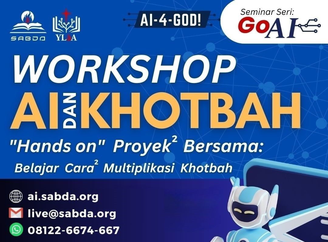 Workshop AI untuk Multiplikasi Khotbah