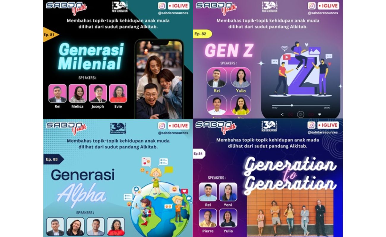 Mendiskusikan dari Generasi ke Generasi bersama SABDA Youth