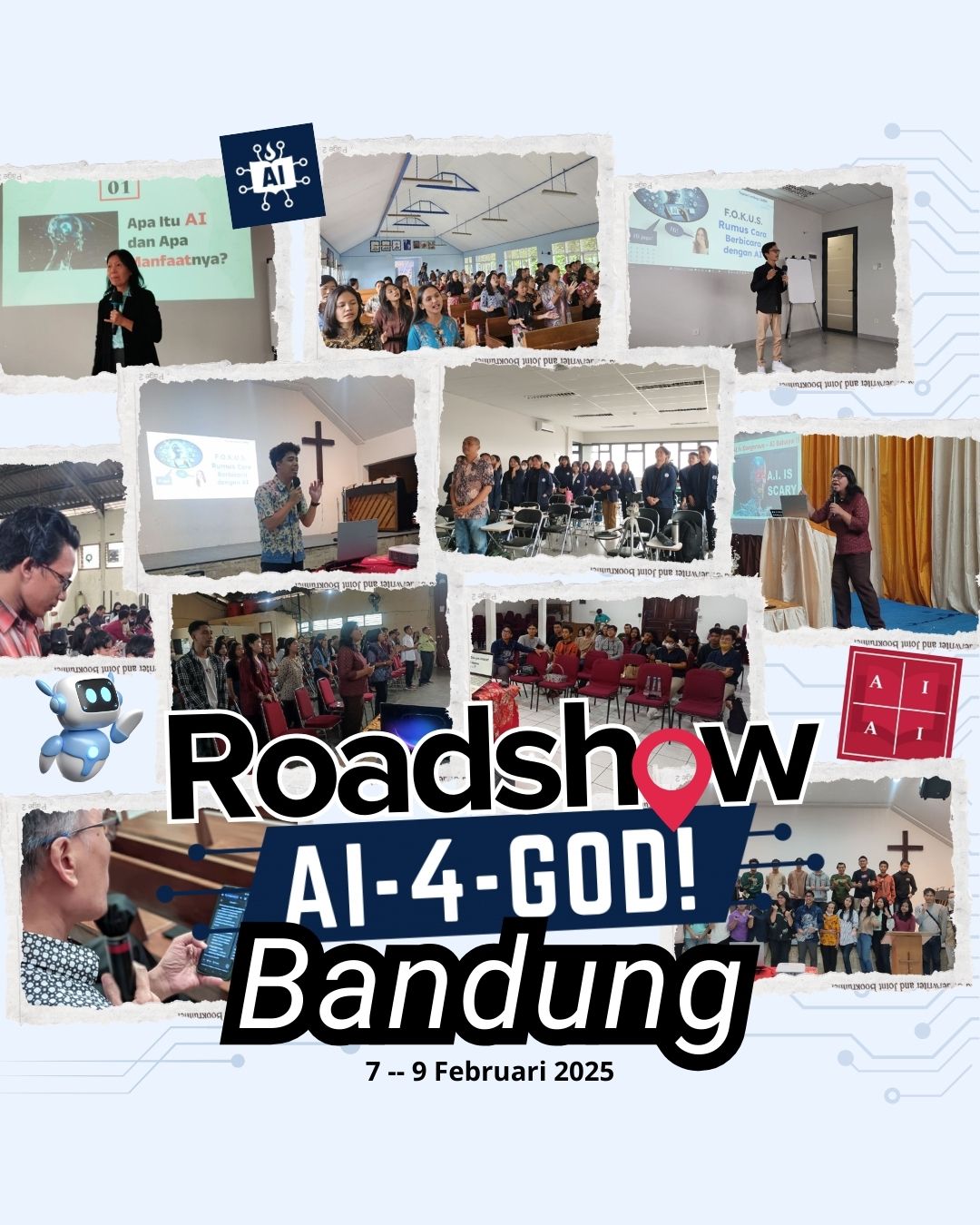 Roadshow AI-4-GOD! di Bandung: Pengalaman Memperkenalkan AI untuk Pelayanan