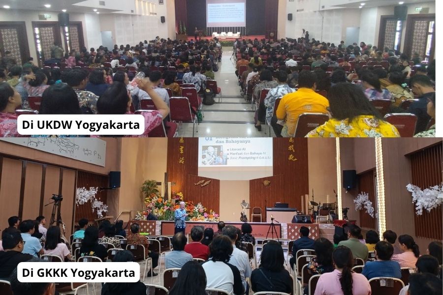Roadshow AI-4-GOD! di UKDW dan GKKK Yogyakarta  